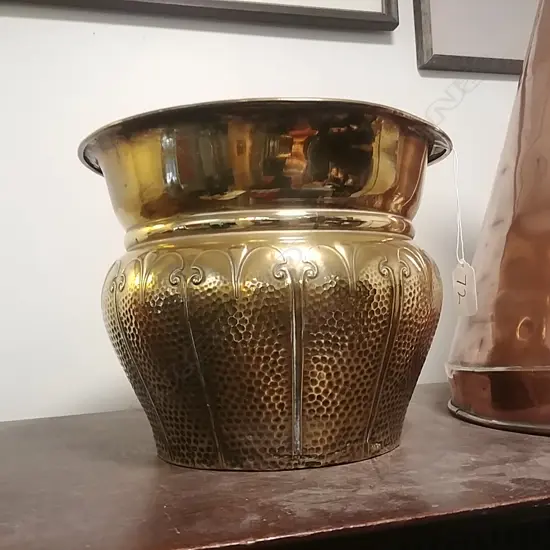 BRASS JARDINIERE 