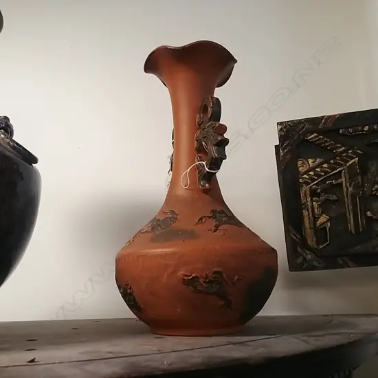 CHINESE TERRA COTTA VASE