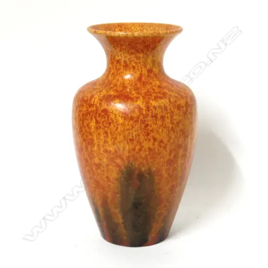 A Lancastrian pottery vase