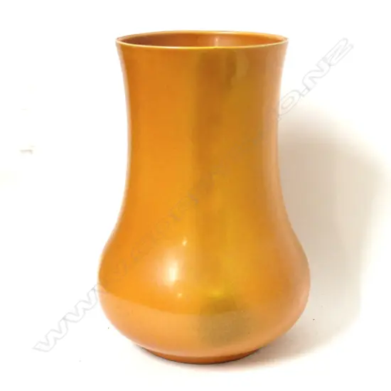 A Lancastrian pottery vase