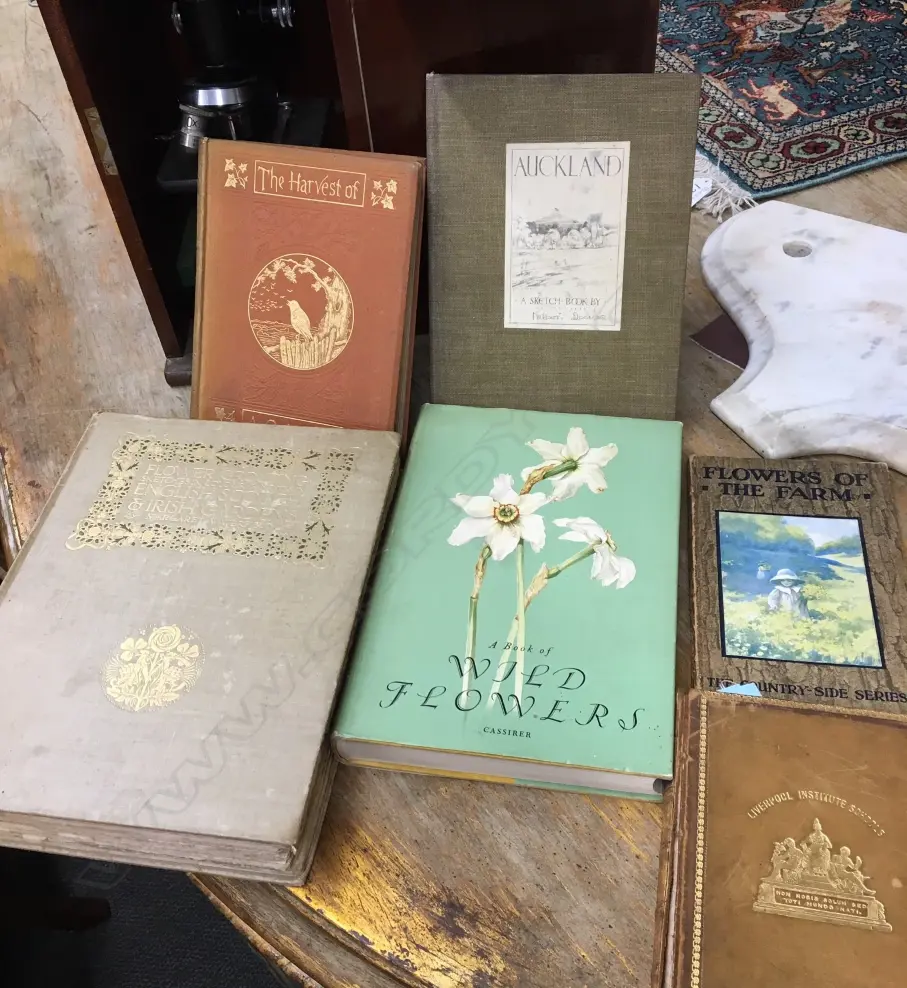 Including 'Flower Grouping in English Scotch & Irish Gardens (notes & 56 Sketches in colour)' by Margaret Waterfield Image 1++