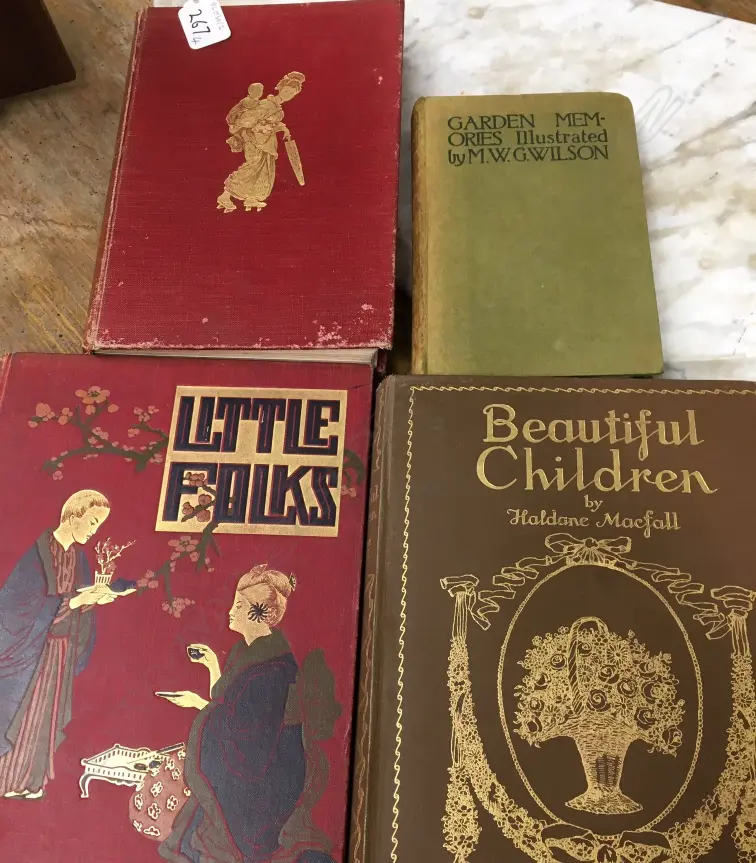 Including 'Green Willow and other Japanese Fairy Tales' by Grace James 1923 Image 1++
