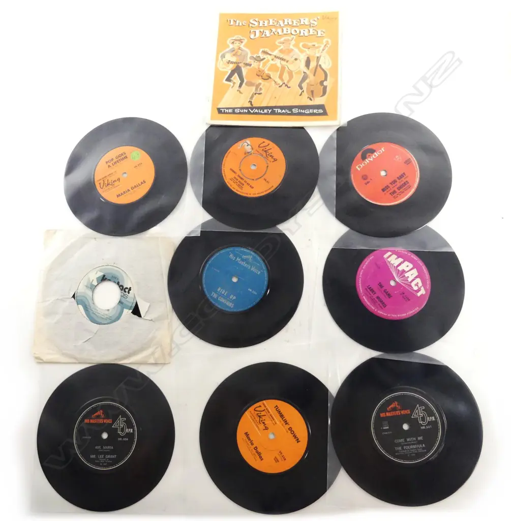 Ten NZ 45rpm singles Image 1++