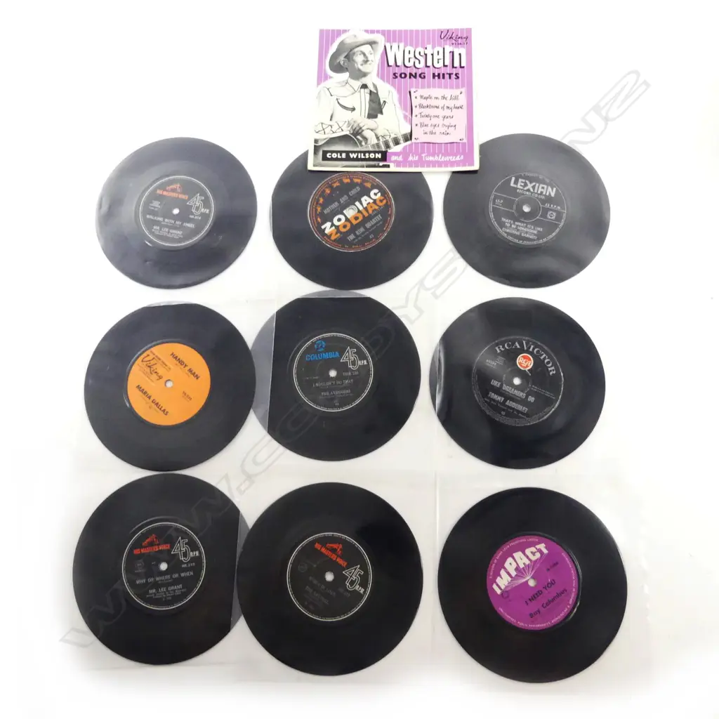 Ten NZ 45rpm singles Image 1++