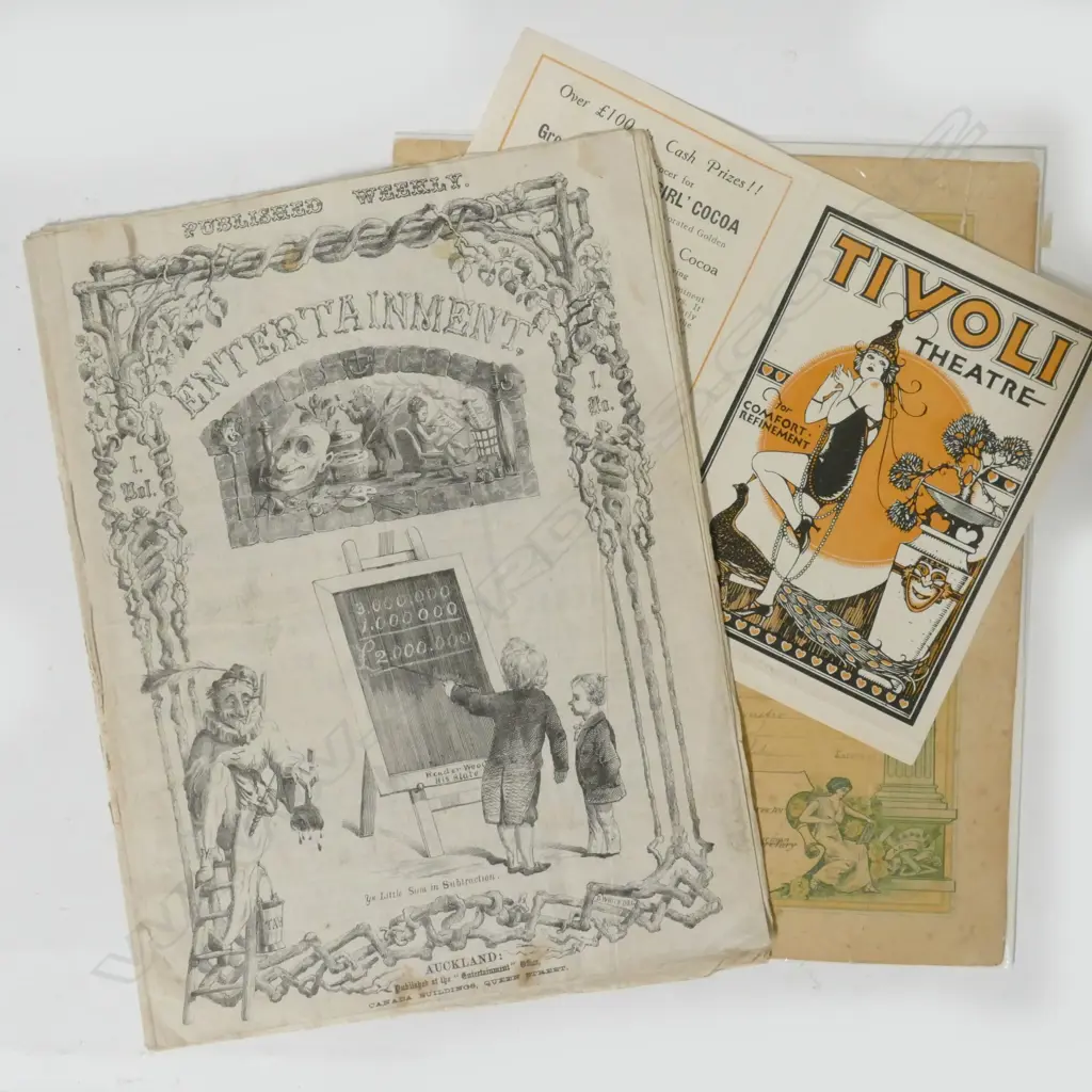 Six items of NZ ephemera Image 1++