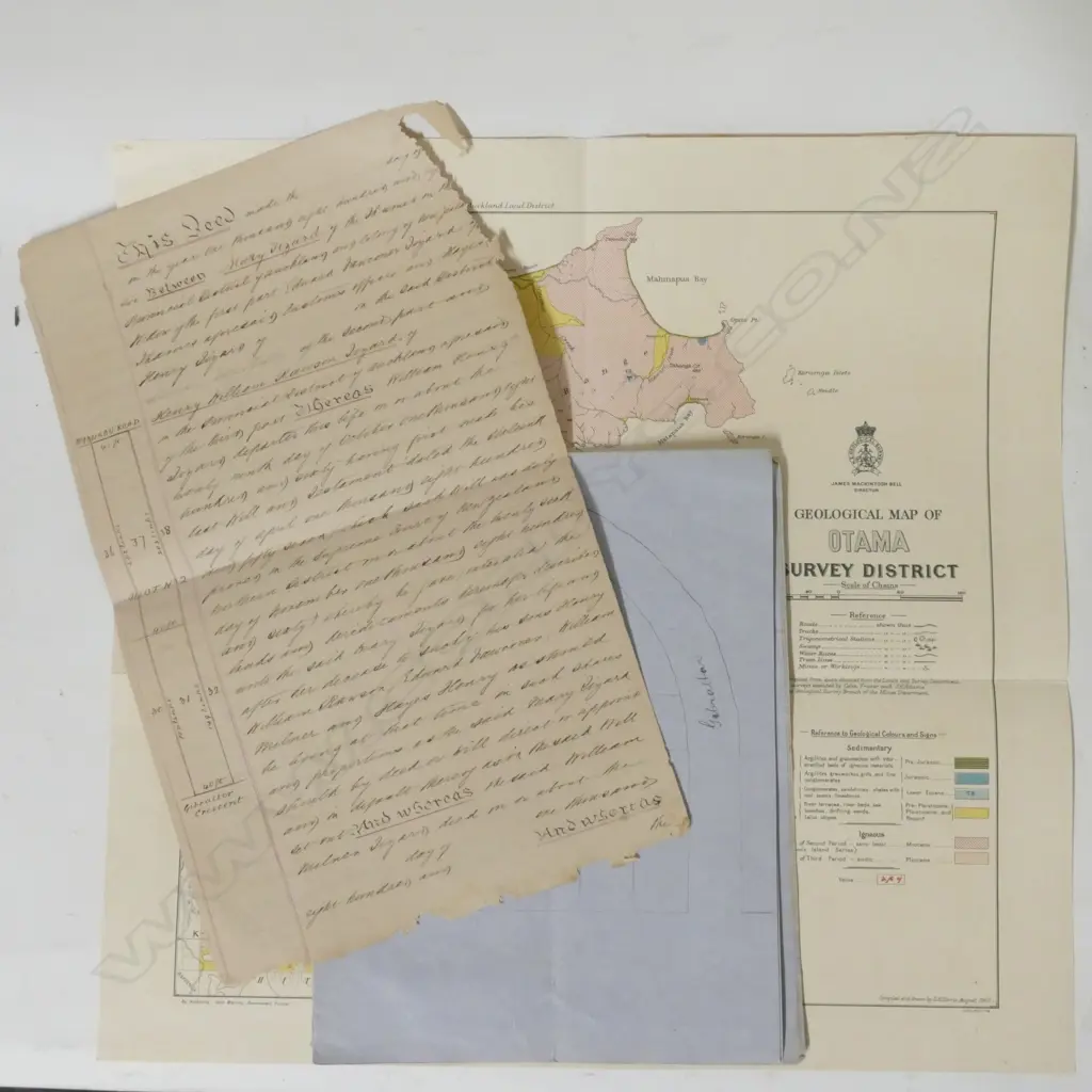 Six items of NZ ephemera Image 1++