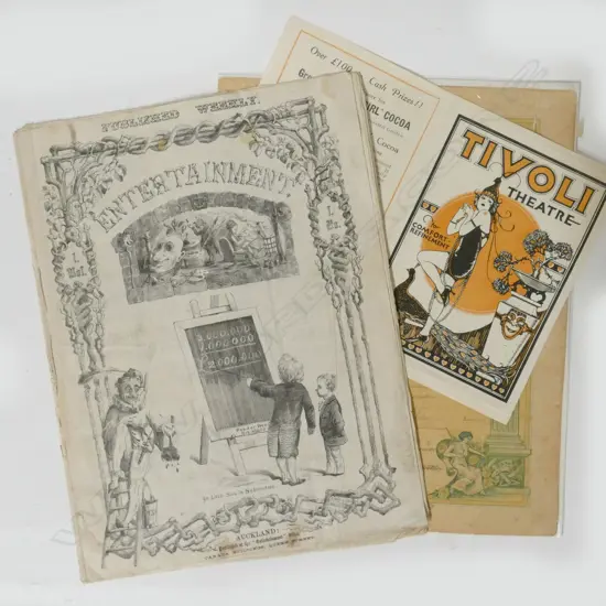 Six items of NZ ephemera