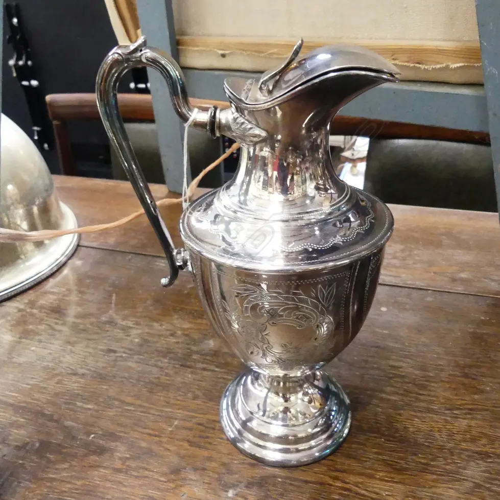 S/PLATE WINE EWER Image 1++