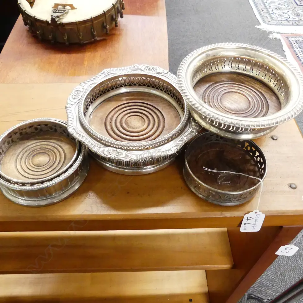 9 ASST WINE COASTERS Image 1++