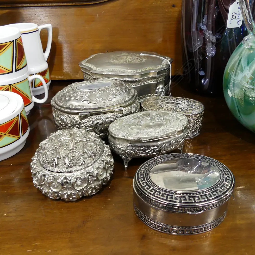 6 ASST JEWELLERY BOXES Image 1++