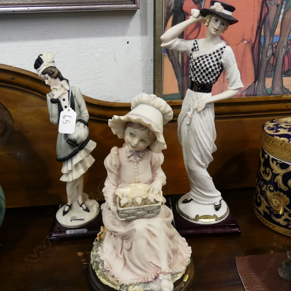 3 ARMANI FIGURES Image 1++