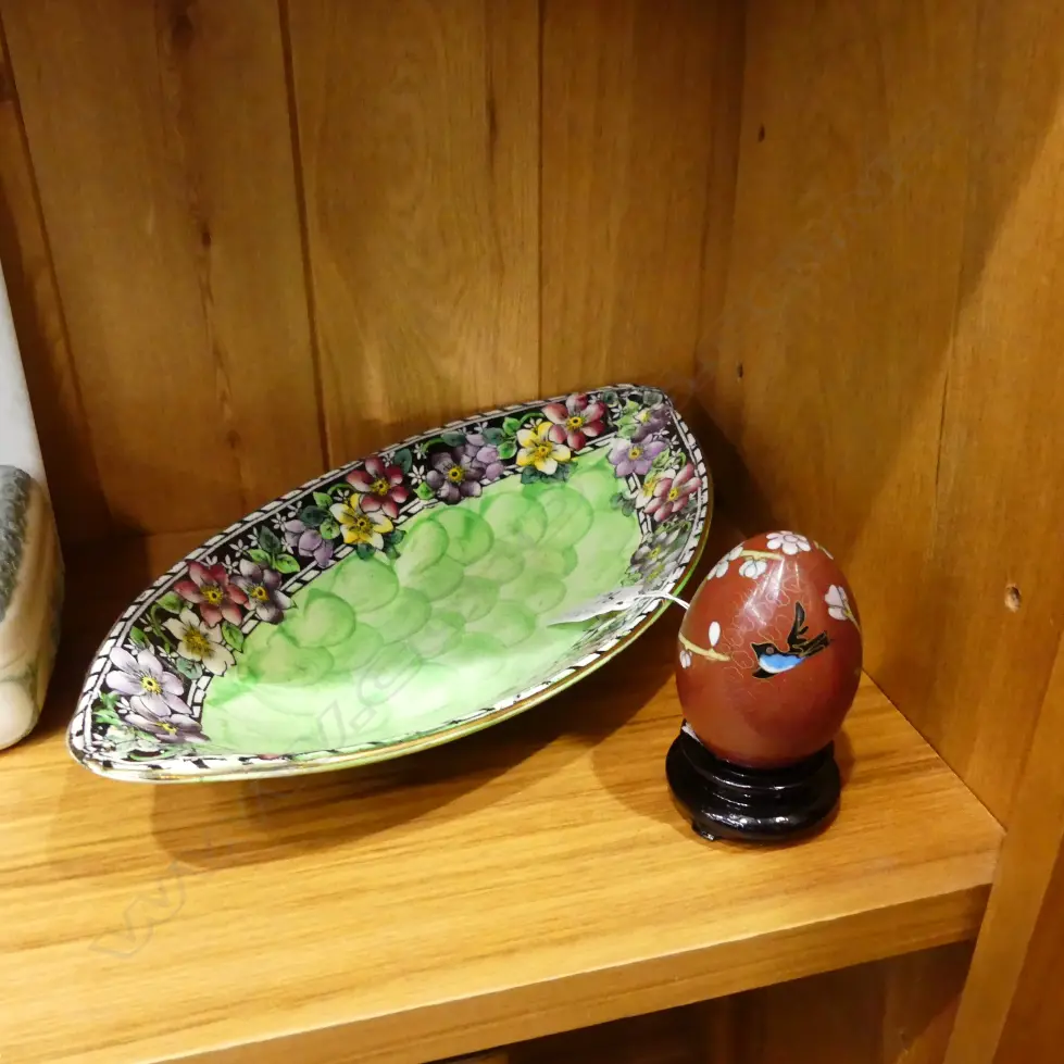 W/W BOX  + CLOISONNE EGG Image 1++