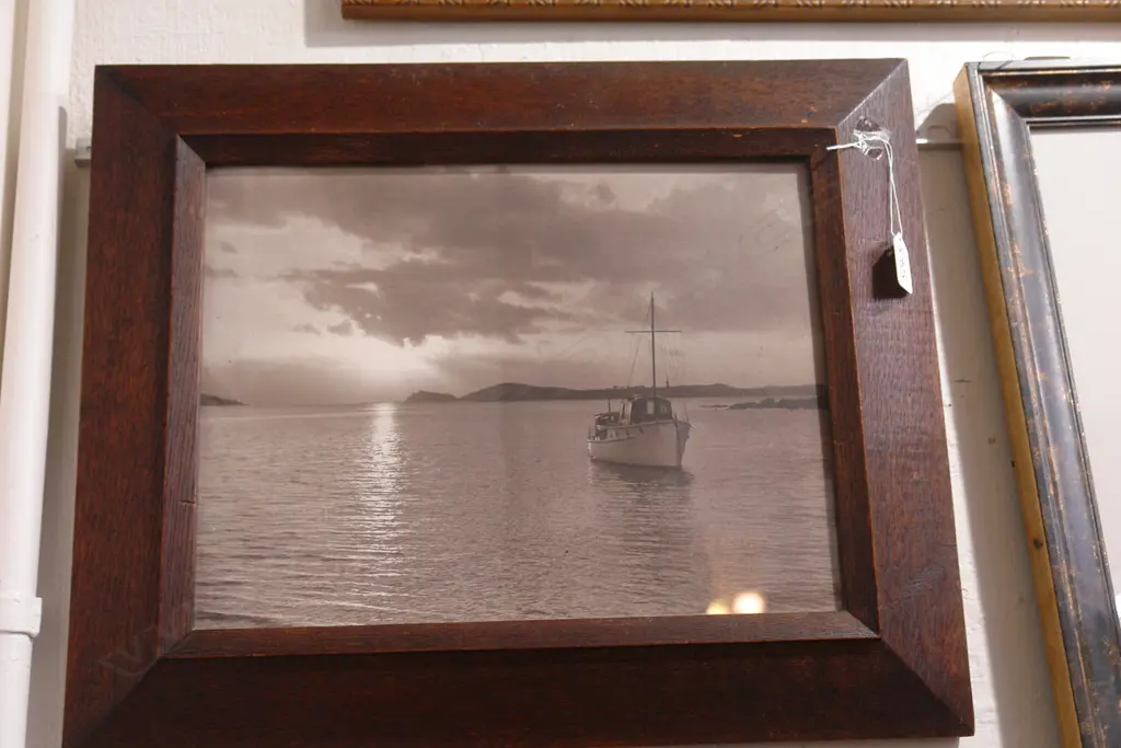 VINTAGE BAY OF ISLANDS B&W PHOTO + PRINT Image 1++