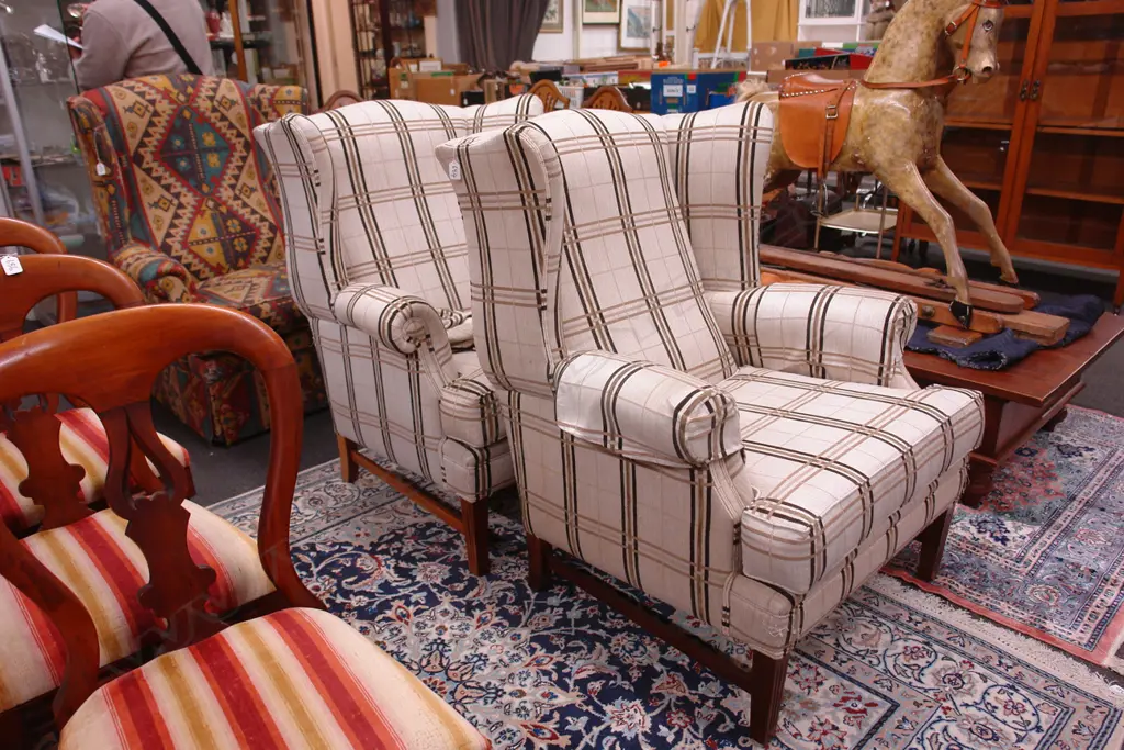 PR WING BACK ARMCHAIRS Image 1++