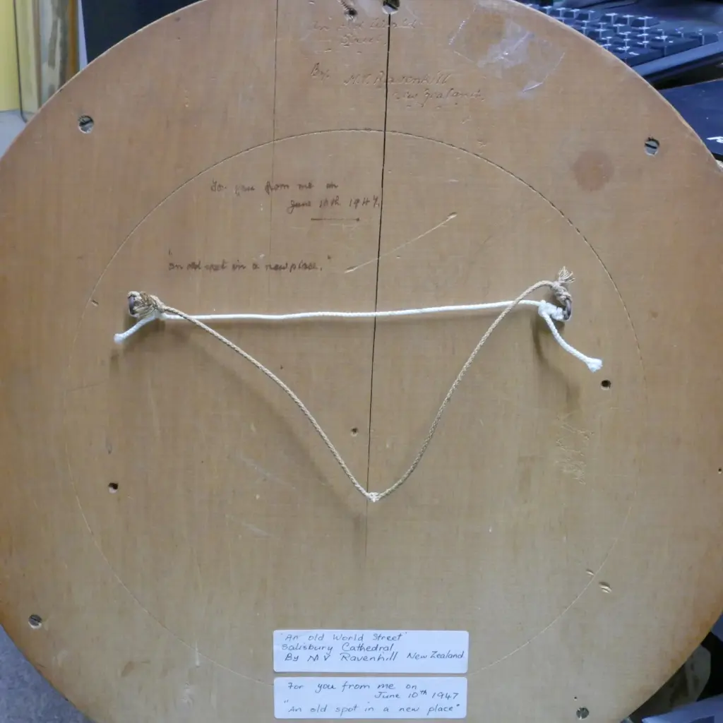 M V RAVENHILL OIL & POKERWORK - SALISBURY CATHEDRAL Image 1++