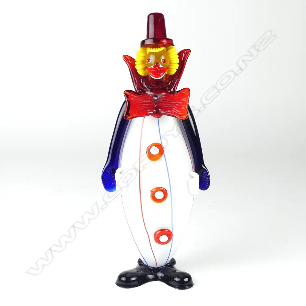 A Murano glass clown figure Image 1++