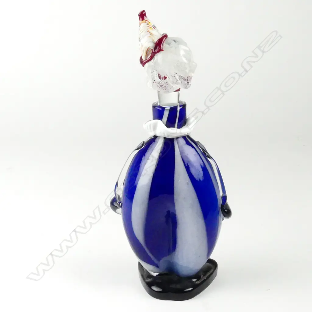 A Murano glass clown decanter Image 1++