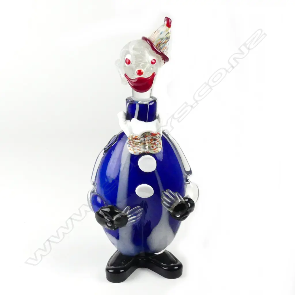 A Murano glass clown decanter Image 1++