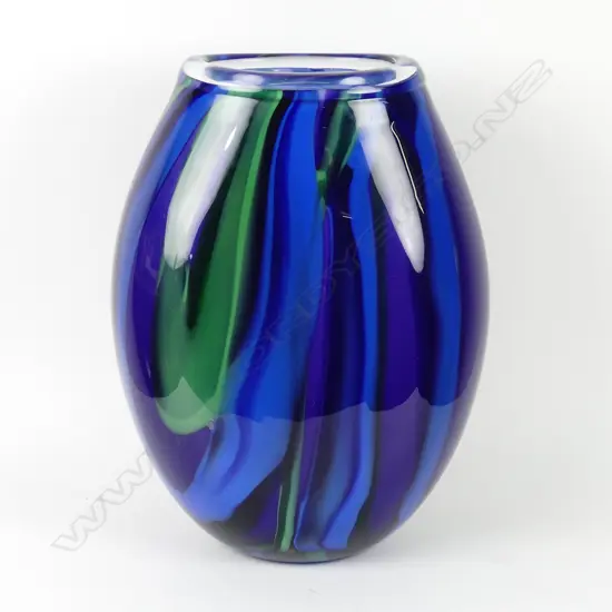 A very large Hoglund glass vase