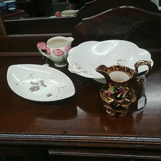 ASSORTED CHINA X 4 - WADE, GRINDLEY, CARLTONWARE ETC