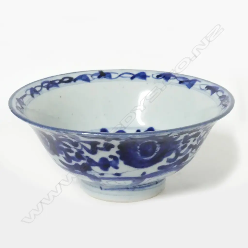 A Chinese blue and white bowl Image 1++