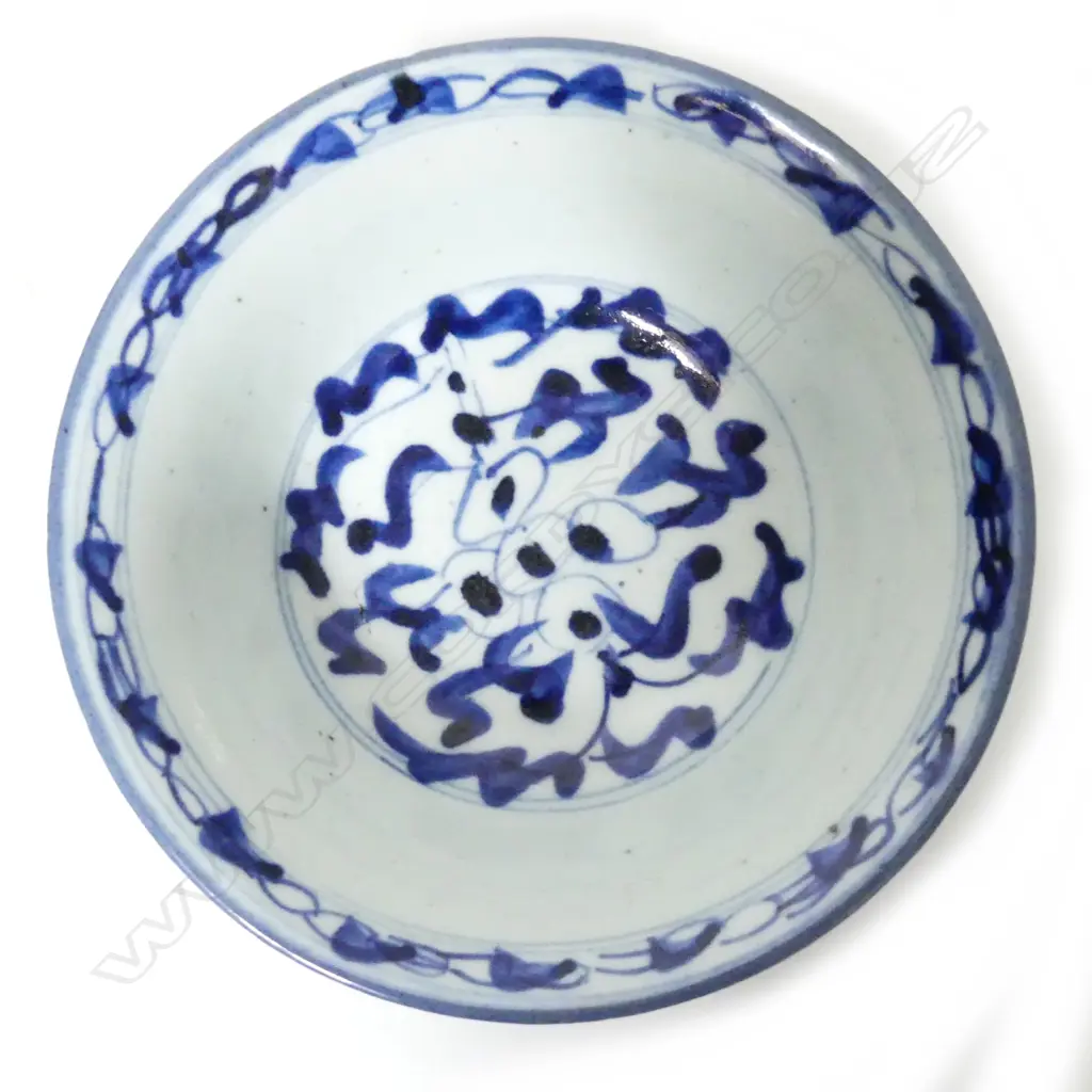 A Chinese blue and white bowl Image 1++