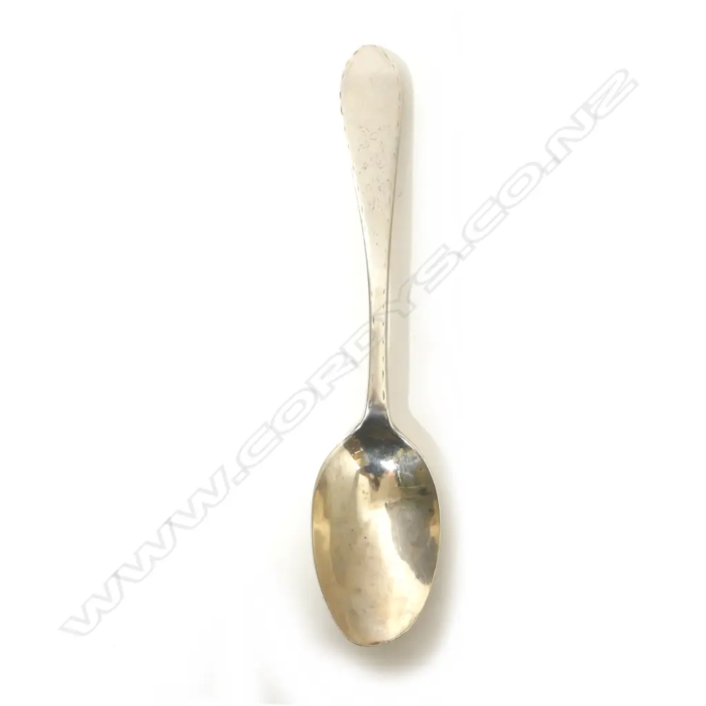 A bottom marked silver tablespoon Image 1++