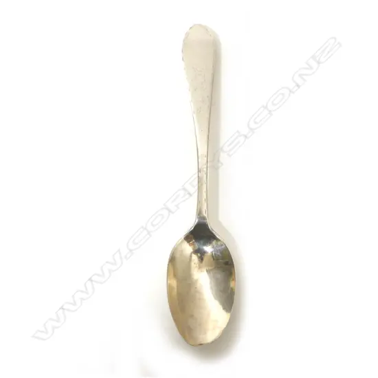 A bottom marked silver tablespoon