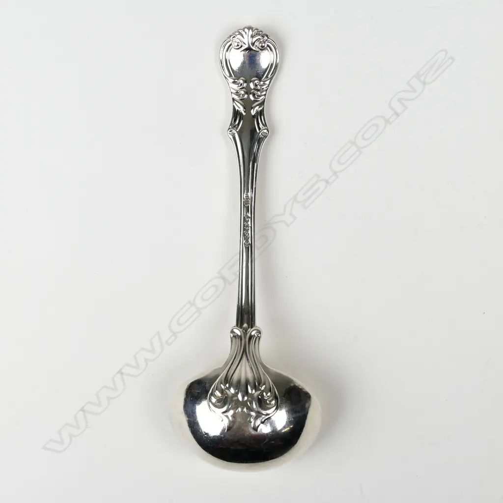 A Victorian silver sauce ladle Image 1++