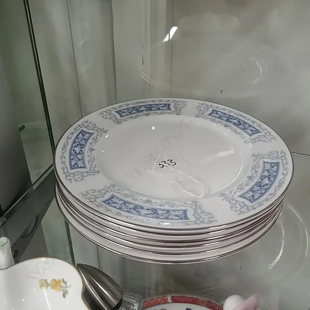 SHELLEY - COLUMBIA 6 X 20CM SALAD PLATES Image 1++