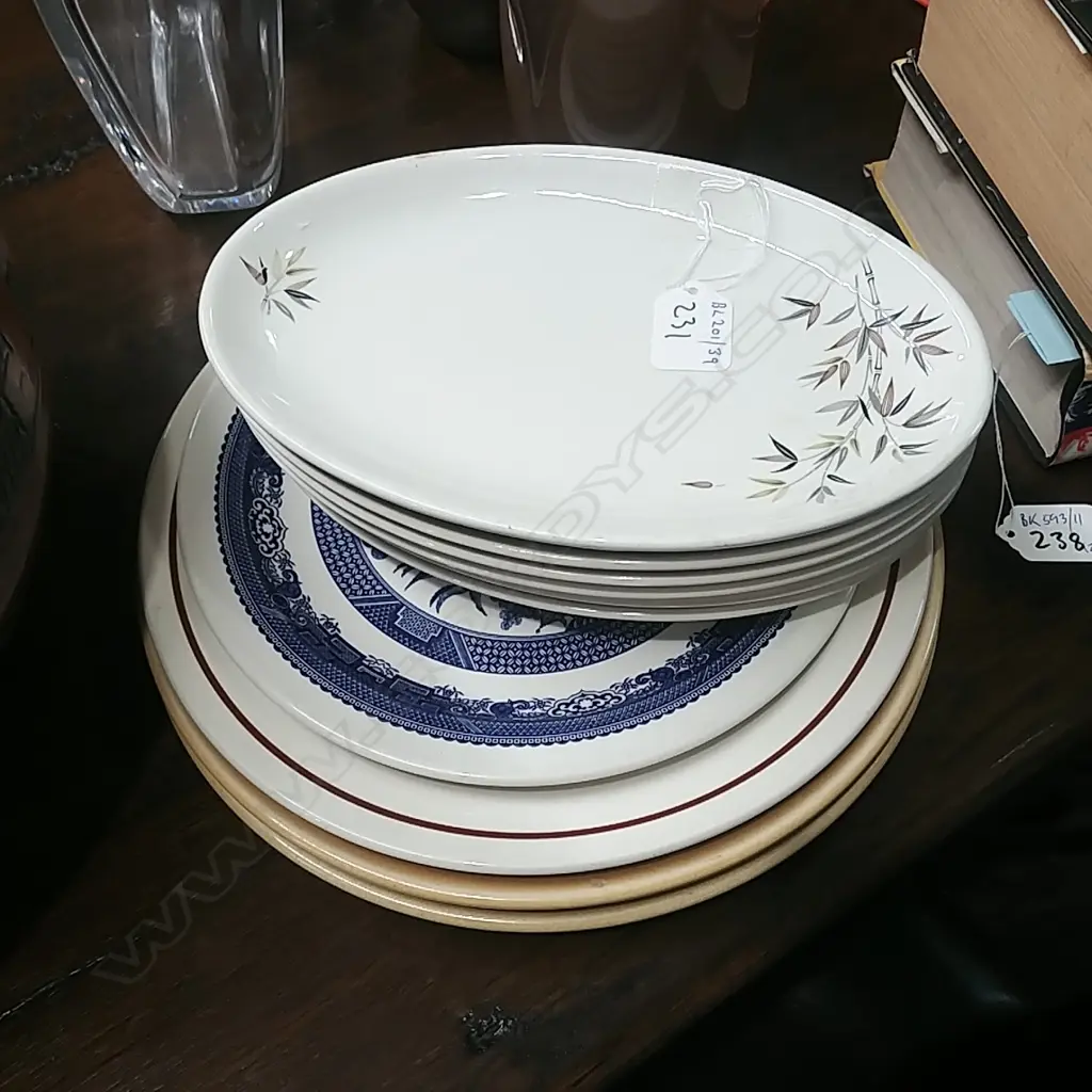 PILE OF C/LYNN PLATES Image 1++