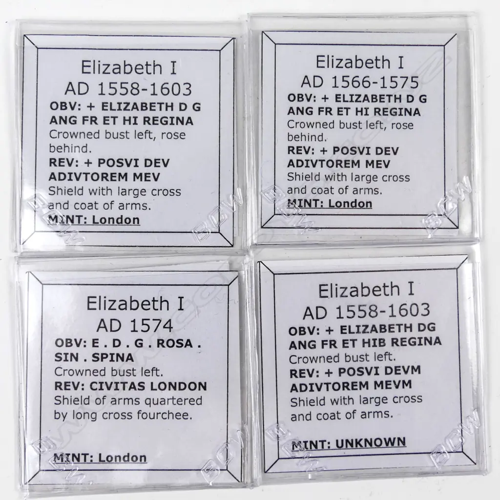 Four silver coins Image 1++