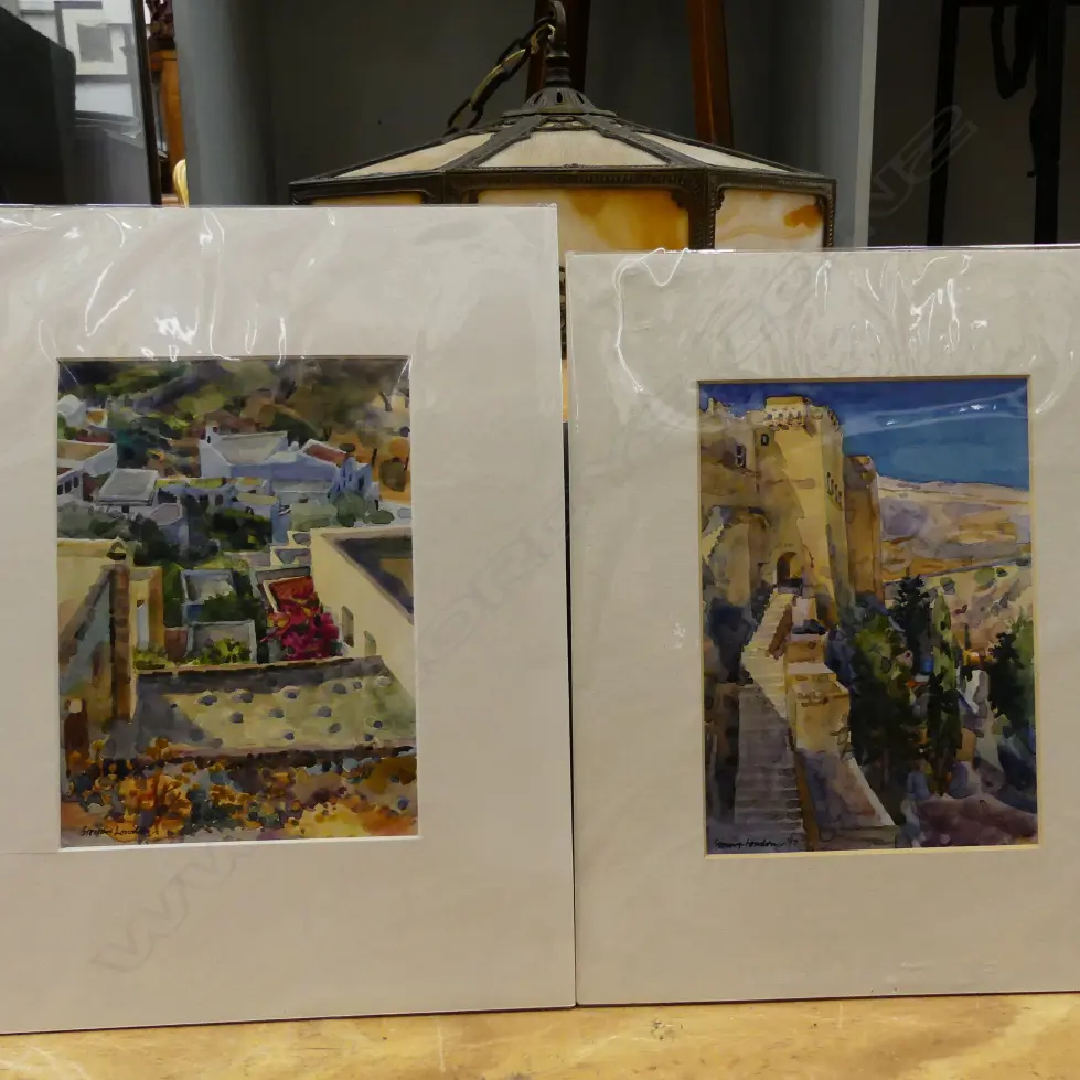 2 UNFRAMED W/CS STEWART LOUDON Image 1++