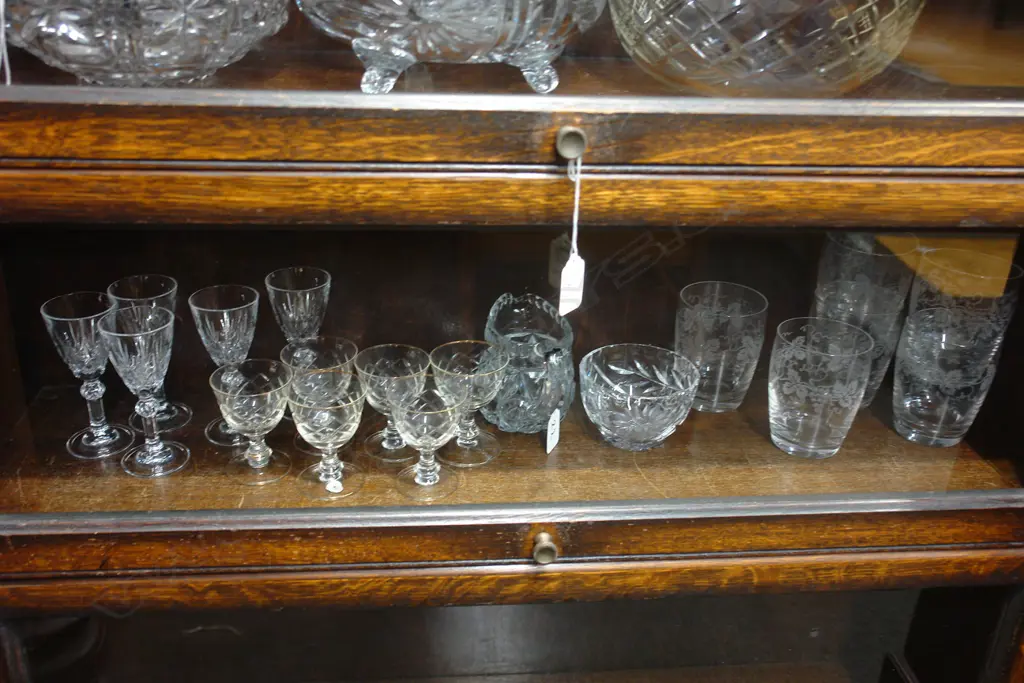 ASST CRYSTAL GLASSES STUART ETC Image 1++