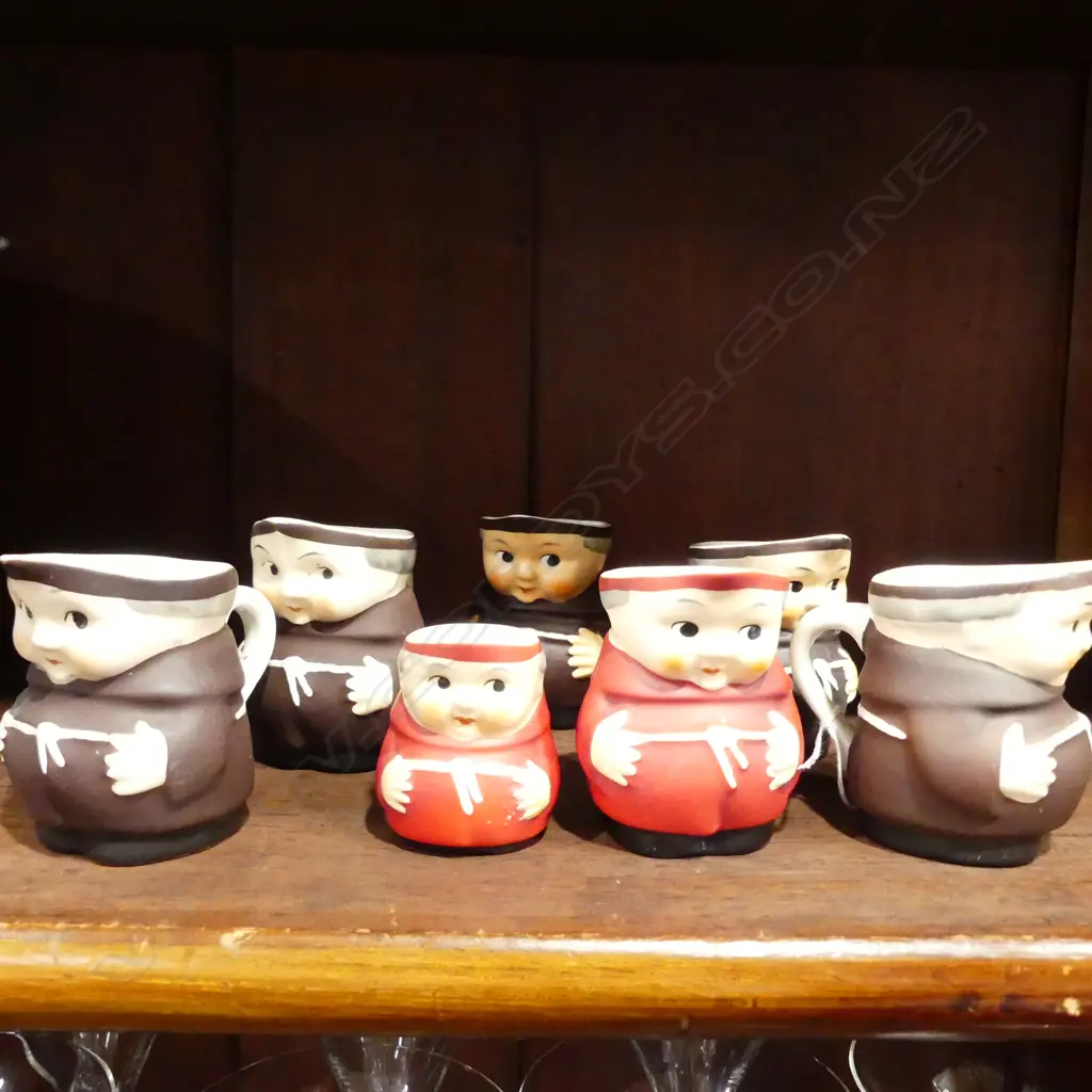 7 HUMMEL MONK JUGS Image 1++