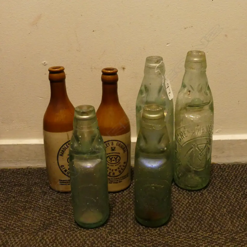 6 VINTAGE BOTTLES Image 1++