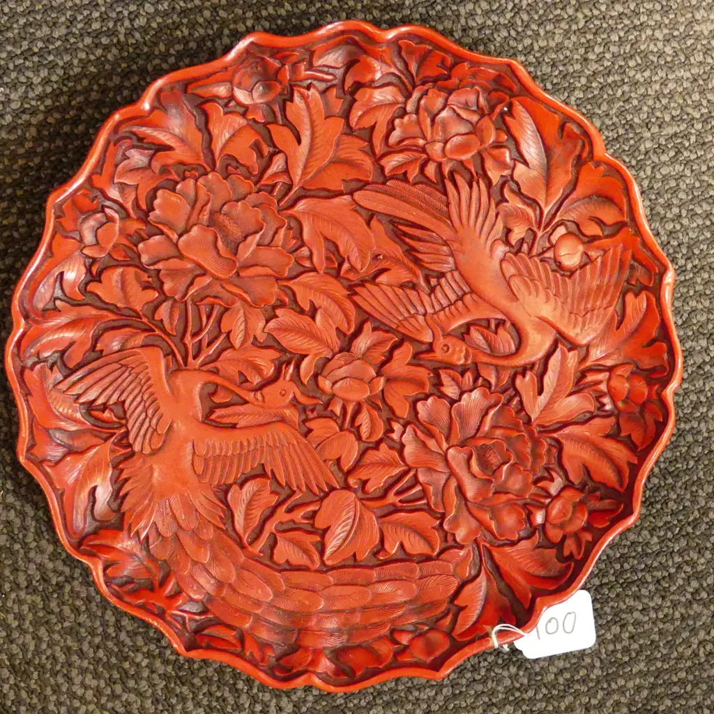 CINNABAR-TYPE PLATE (RESIN) Image 1++