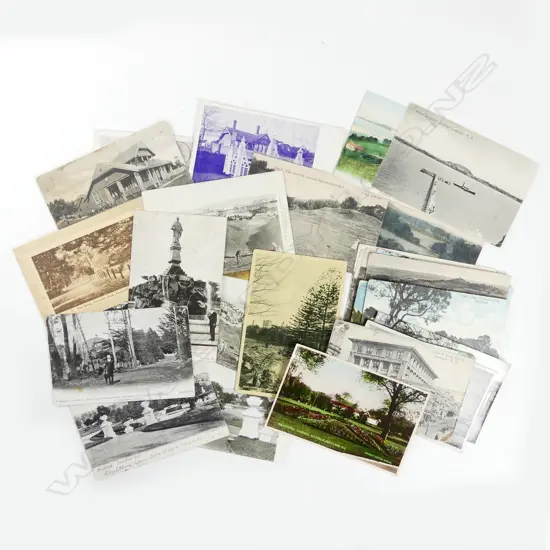 A collection of NZ postcards