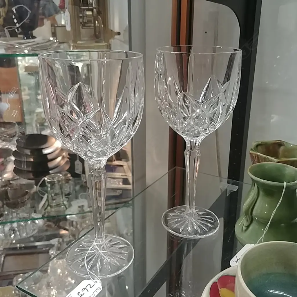 2 WATERFORD GLASSES Image 1++