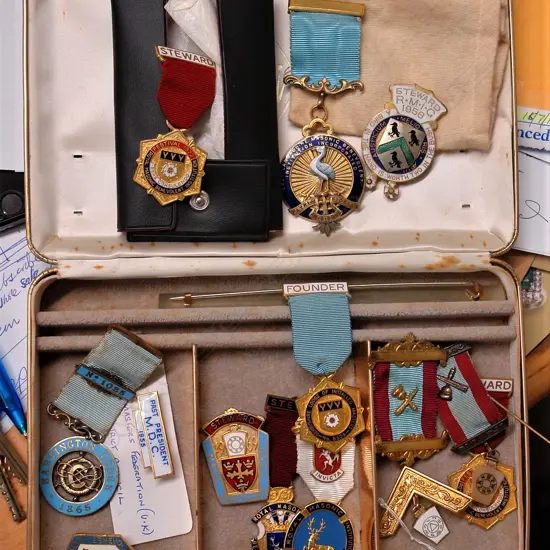 ASST MASONIC MEDALS