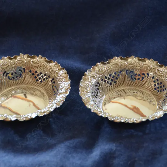 PR LATE VICT. SILVER SWEETMEAT DISHES