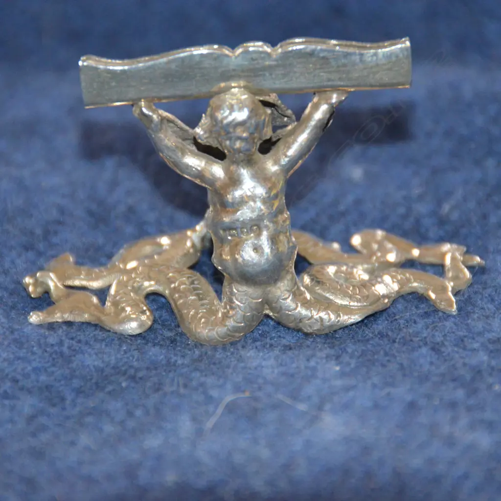 SILVER PLACE CARD HOLDER  Image 1++