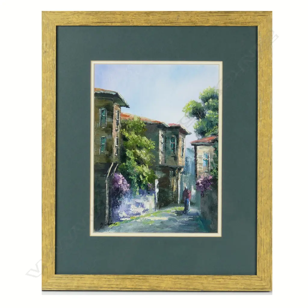 STENTON  OIL RURAL SCENE & UNKNOWN OIL STREET SCENE Image 1++