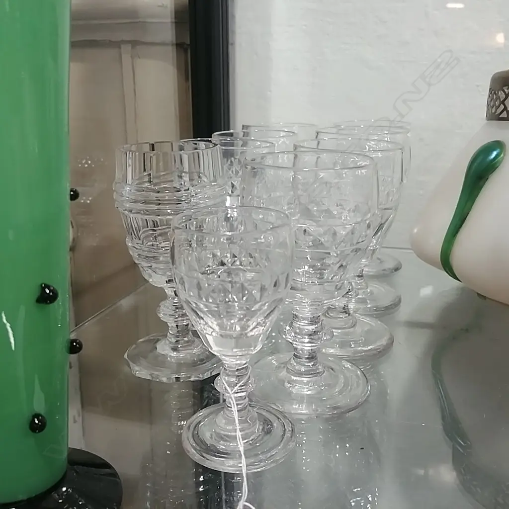 9 19THC SHERRY GLASSES   Image 1++