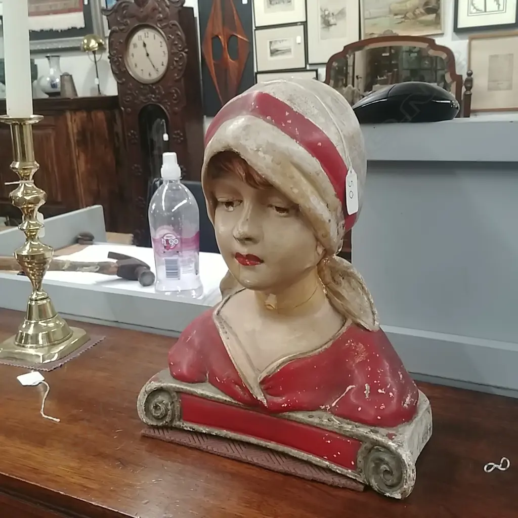 30S PLASTER BUST Image 1++