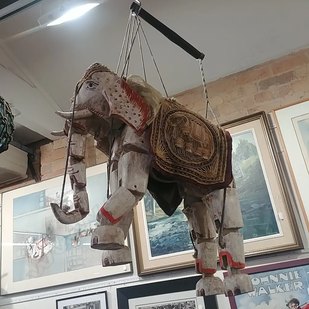 INDIAN ELEPHANT PUPPET Image 1++