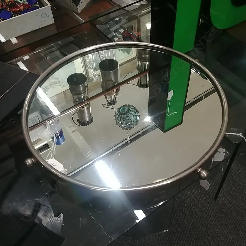 DECO MIRRORED LAZY SUSAN Image 1++