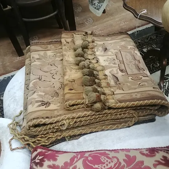 2 AUBUSSON TAPESTRIES C.19THC