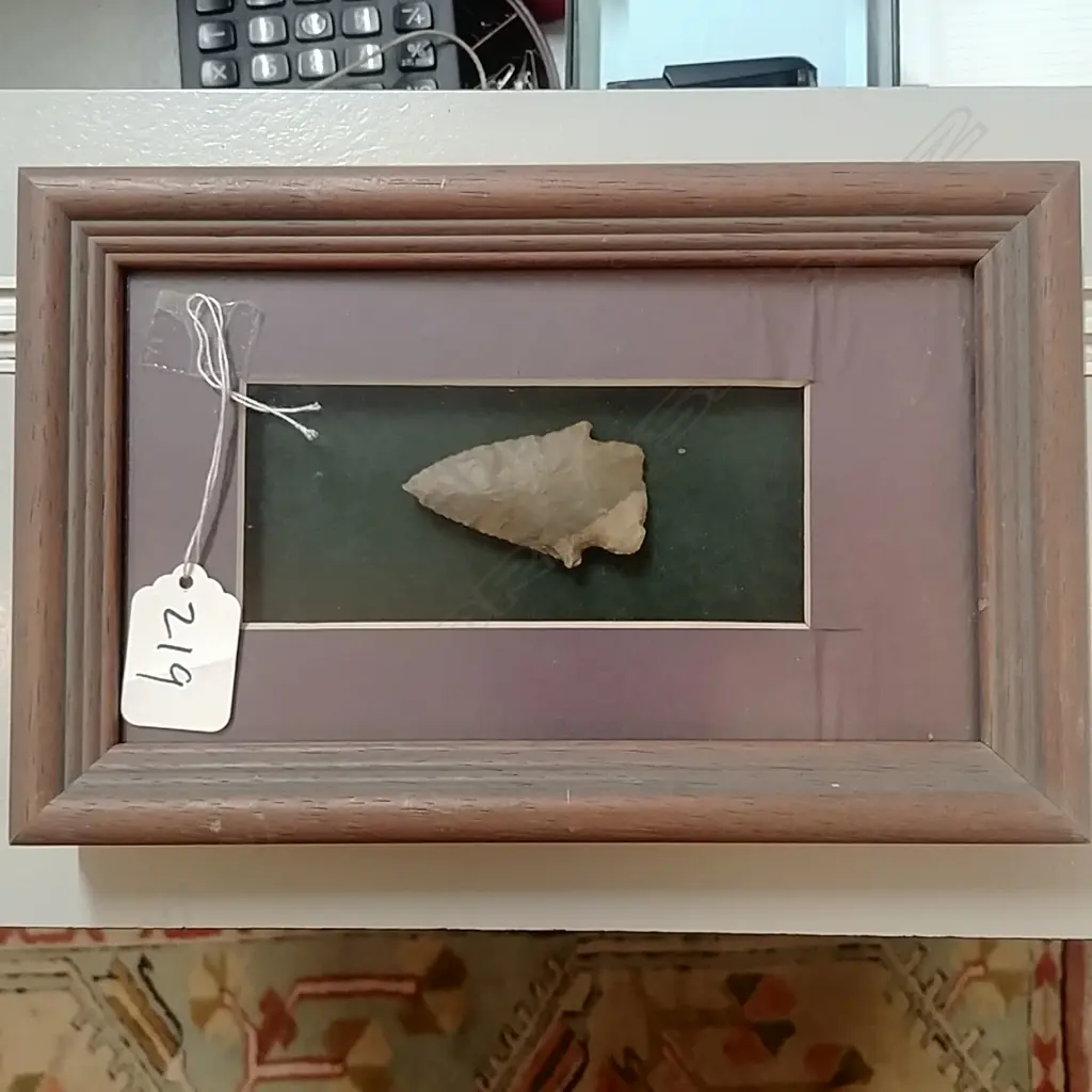 STONE AGE ARROWHEAD FRAMED Image 1++