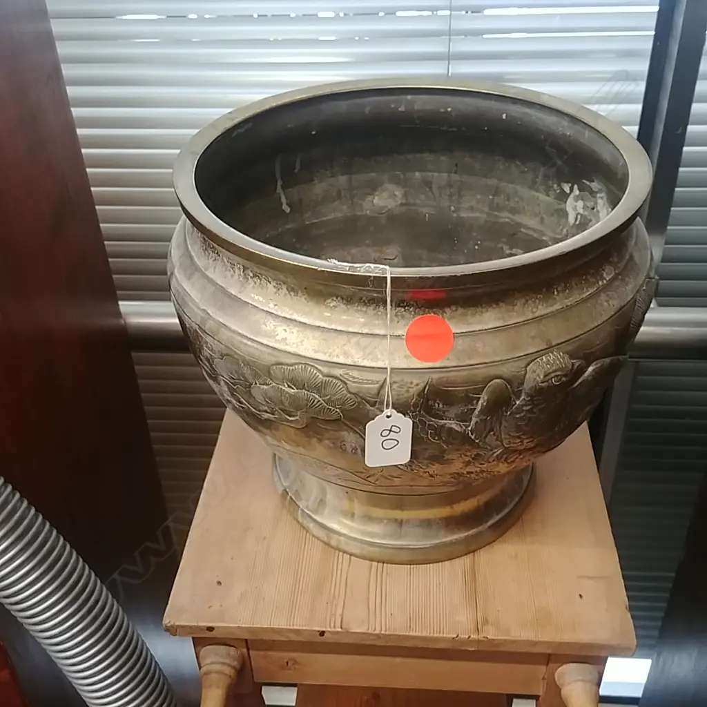 BRASS JARDINIERE  Image 1++